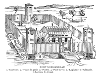Drawing of Fort Normandeau