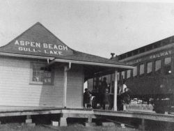 Aspen Beach/Gull Lake L&BVER/CPR station