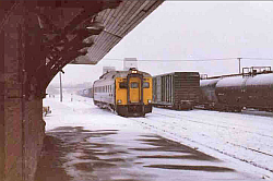 VIA Dayliner at Red Deer early 19802 - Brian McLoughlin