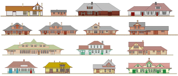 renderings of Central Alberta stations
