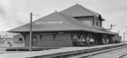 Wetaskiwin CPR station 1914