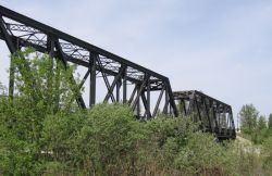 CPR Red Deer River bridge